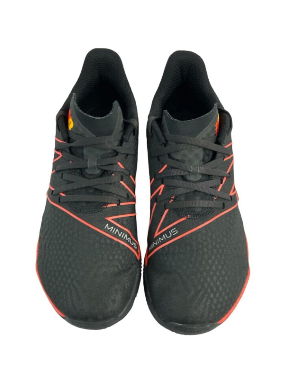 New Balance Shoes Mens Sz 8.5 Minimus TR BOA Training Blacktop with Blaze Orange - Picture 6 of 13